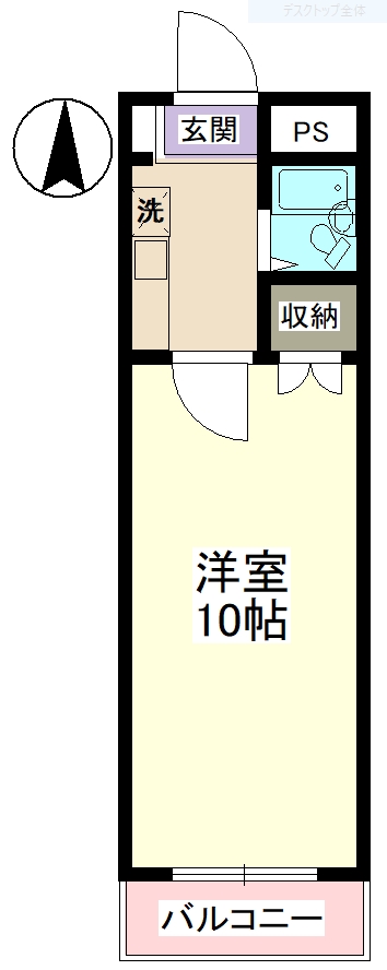 リプレイス牧野の間取り