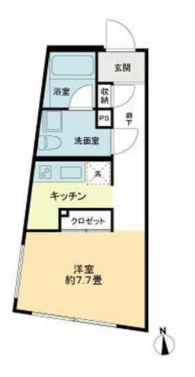 ＰＲＥＡＳ西大井の間取り