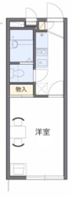 武蔵村山市榎のアパートの間取り