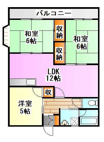 古賀ビルの間取り