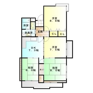 ユニーブル八事　1001号の間取り