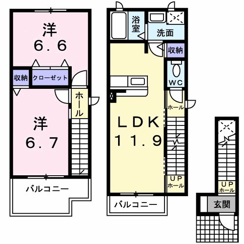 グランデ・メゾンの間取り