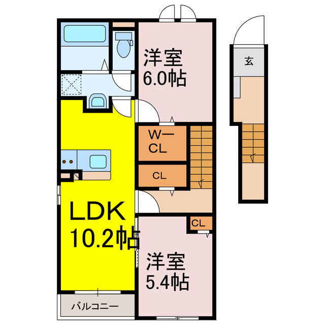ヒカルサ加須の間取り