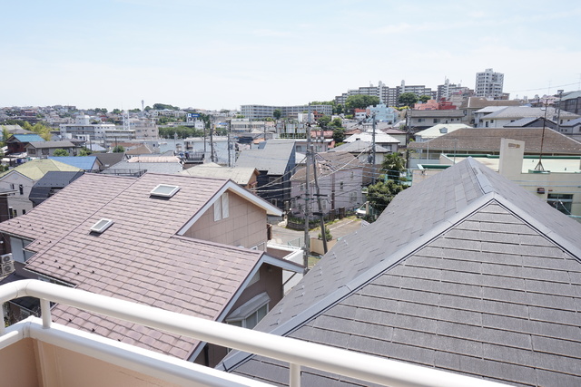 眺望　バルコニーからの眺め！