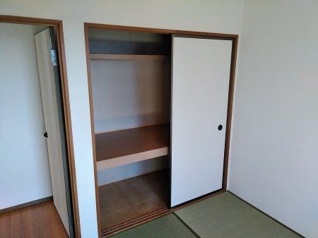 収納　収納完備でお部屋を広くお使いいただけます。
