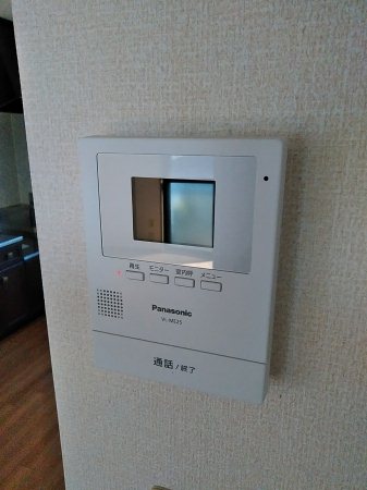 セキュリティ　モニタ付インターホンです。