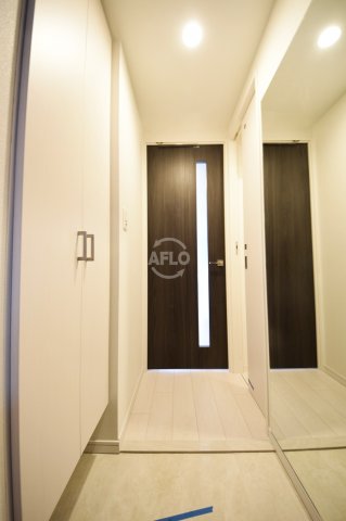 玄関　レオンコンフォート西天満　玄関