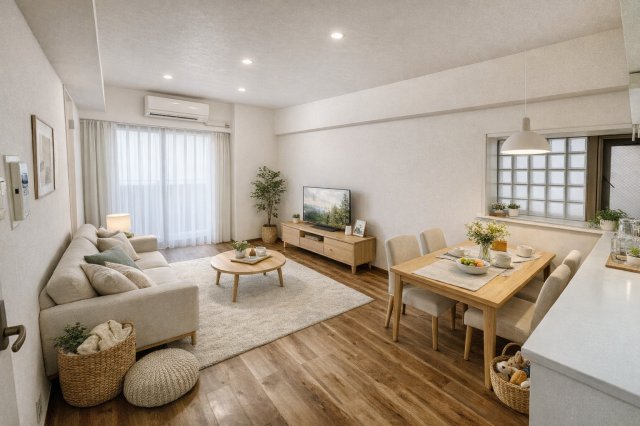 建物外観　※室内写真、家具はＣＧイメージです。