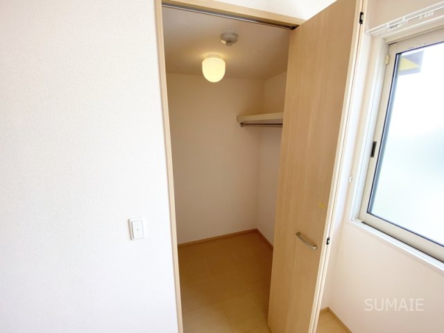 収納　ウォークインクローゼット！