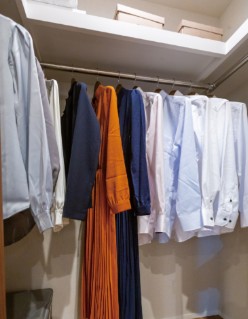 収納　ウォークインクローゼット