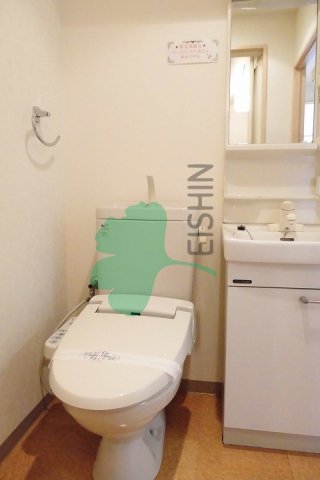 トイレ　清潔感のあるトイレです。