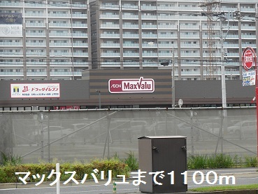 スーパー　マックスバリュ（スーパー）まで1100m