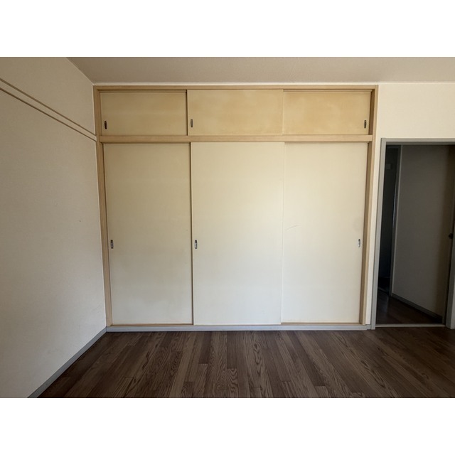 収納　清掃前の写真です。
