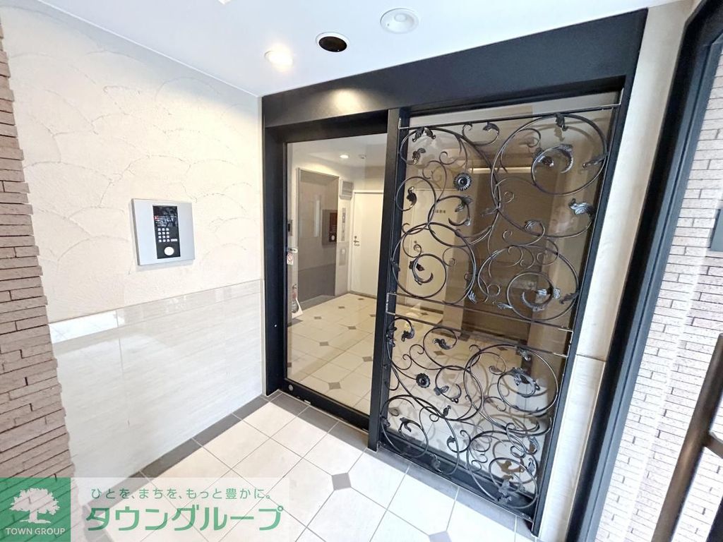セキュリティ　エントランス