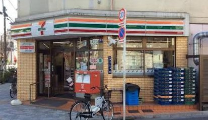 コンビニ　セブンイレブン墨田押上1丁目店（コンビニ）まで330m