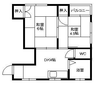 アイランドビルの間取り