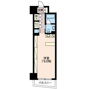 エスティメゾン葵の間取り