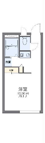 レオパレスプリオール東山の間取り