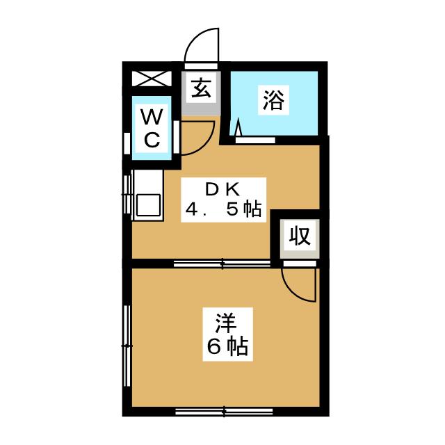 ヒルズルネッサンスの間取り