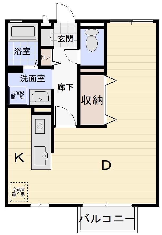 フェアリーＡの間取り