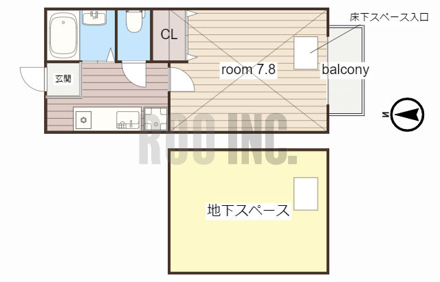 エトランス太子の間取り