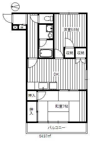 【ベルハイム234の間取り】