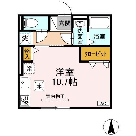 （仮称）D-room豊田市平山町5丁目の間取り