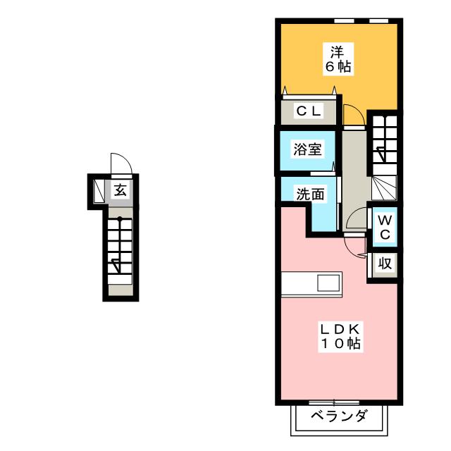 ラ・タンテの間取り