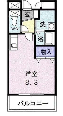 佐野市浅沼町のマンションの間取り