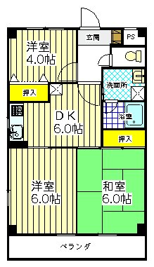 マグノリアハイツ（建替え短期専用）の間取り