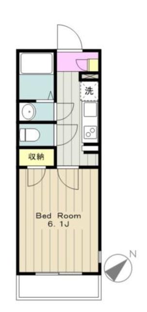 大和市中央のマンションの間取り