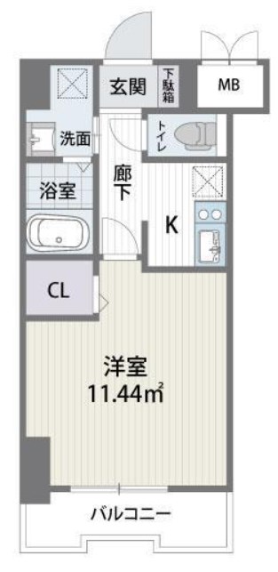 アルティザ博多駅南の間取り