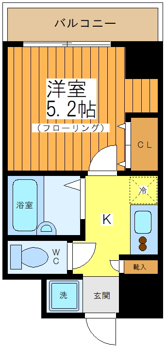 目黒区八雲のマンションの間取り