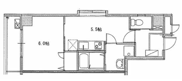 すずかけ坂ハイツの間取り