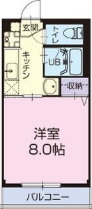 【刈谷市小垣江町のアパートの間取り】