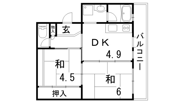 ひよどり台の間取り