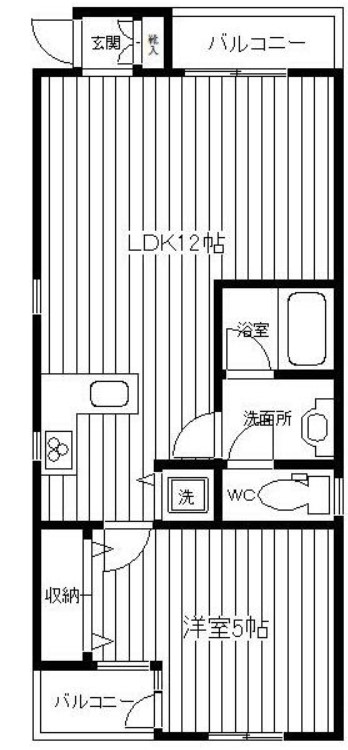 シルクホームズ上反町の間取り