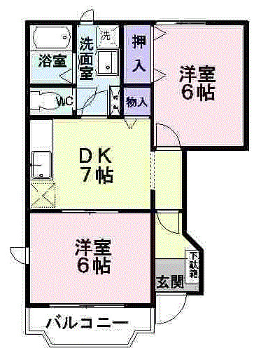 フルーツバスケットの間取り