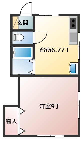 ストーリー紙漉Bの間取り