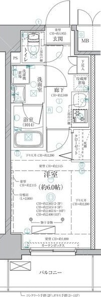 ディアレイシャス泉の間取り