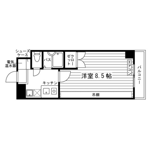 グランディール京田辺の間取り