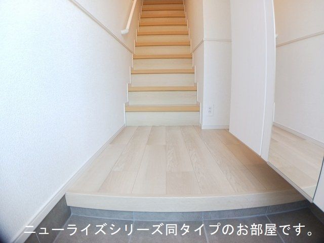 【福津市津屋崎のアパートの玄関】