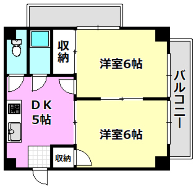 ＧＳ関大前の間取り