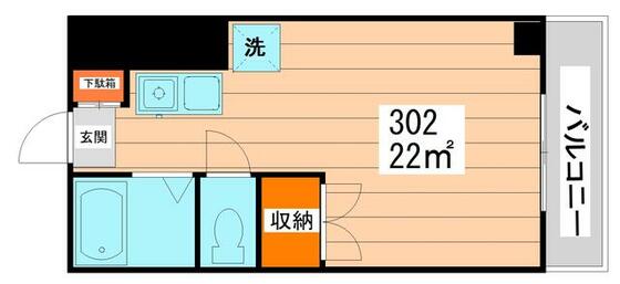 ペルレシュロス本町の間取り