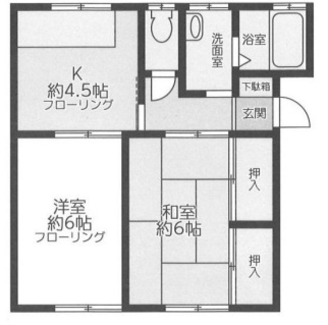 エトワール湘南の間取り