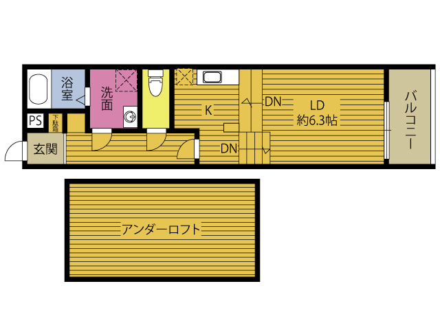 ＲＥＧＩＮＡ碩田の間取り