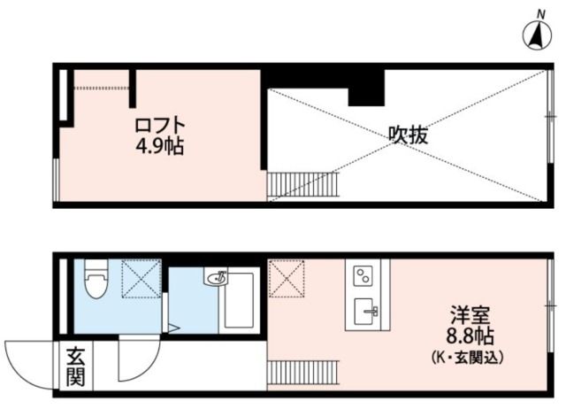 Belle Sweet　江戸川の間取り