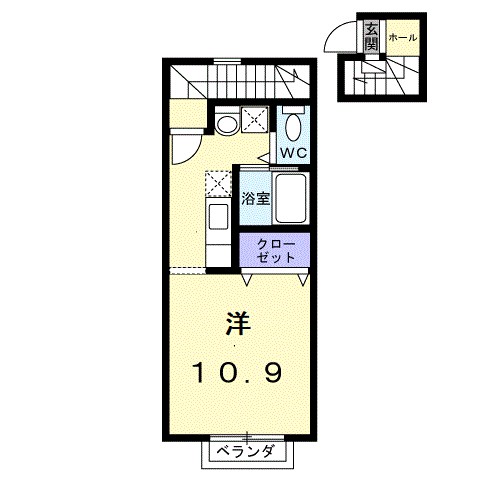 Ｒｈｉｌｌｓの間取り