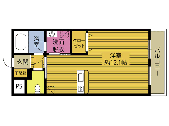 Ｔフォレスト曲の間取り