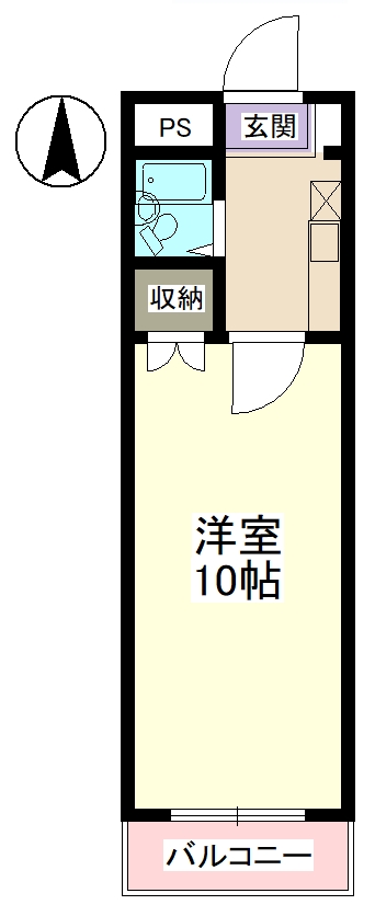 リプレイス牧野の間取り